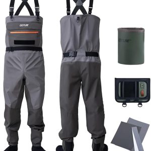 FROGG TOGGS Canyon II Breathable Waterproof Stockingfoot Fishing Chest Wader for Fishing